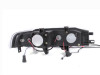 Anzo USA 121048 Projector Headlight Set Fits 90-93 Accord