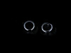 ANZO For 2000-2004 Infiniti I30 Projector Headlights w/ Halo Black