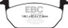 EBC Brakes DP42225R Yellowstuff Street And Track Brake Pads Fits 17-18 Golf