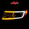 Anzo USA 111569 Projector Headlight Set Fits 11-13 Grand Cherokee (WK2)