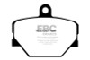 EBC Brakes DP21287 Greenstuff 2000 Series Sport Brake Pads Fits 08-15 Fortwo