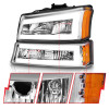 Anzo USA 111502 Crystal Headlight Set