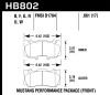 Hawk Performance HB802F.661 HPS Disc Brake Pad Fits 15-19 Mustang
