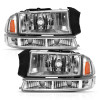 Anzo USA 111455 Crystal Headlight Set Fits 97-04 Dakota Durango