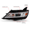 Anzo USA 121575 Projector Headlight Set Fits 14-20 Impala