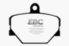 EBC Brakes UD1252 Ultimax  Brake Pads Fits 08-15 Fortwo