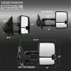 Spyder Auto 9936722 XTune Door Mirror Set
