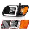 Anzo USA 111579 Crystal Headlight Set Fits 00-04 Tundra
