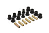 Daystar KJ02007BK Spring And Shackle Bushing Fits 87-95 Wrangler (YJ)
