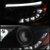 Spyder Auto 5072832 DRL LED Projector Headlights Fits 12-14 Focus