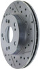 StopTech 227.40056L Select Sport Cross-Drilled And Slotted Disc Brake Rotor