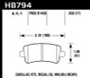 Hawk Performance HB794B.650 HPS 5.0 Disc Brake Pad