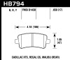 Hawk Performance HB794B.650 HPS 5.0 Disc Brake Pad