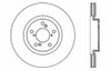 StopTech 128.40071R Sport Cross-Drilled Disc Brake Rotor Fits MDX Pilot RLX ZDX