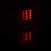 ANZO For 2009-2013 Ford F-150 LED Taillights Black