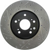 StopTech 127.40062R Sport Cross-Drilled And Slotted Disc Brake Rotor Fits TL