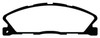 EBC Brakes DP33019C Redstuff Ceramic Low Dust Brake Pads Fits 13-18 MKT Taurus