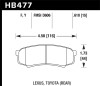 Hawk Performance HB477Y.610 LTS Disc Brake Pad