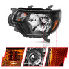 Anzo USA 111395 Crystal Headlight Set Fits 12-15 Tacoma