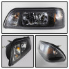 Spyder Auto 5012531 LED Crystal Headlights Fits 87-93 Mustang