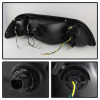 Spyder Auto 5012531 LED Crystal Headlights Fits 87-93 Mustang