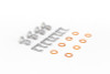Goodridge USA 20105 G-STOP SS Braided Brake Line Kit Fits 04-08 TSX