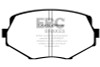 EBC Brakes DP51002NDX Bluestuff NDX Full Race Brake Pads Fits 94-05 Miata
