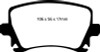 EBC DP51518NDX Bluestuff Brake Pad Sets (DP51518NDX)