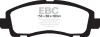EBC DP61753 Greenstuff Brake Pad Sets- DP61753