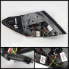 Spyder Auto 5072733 LED Tail Lights Fits 11-14 C250 C300 C350 C63 AMG