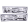 ANZO For 1988-1998 Chevrolet C1500 Euro Parking Lights Chrome