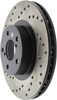 StopTech 128.47012R Sport Cross-Drilled Disc Brake Rotor