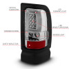 Anzo USA 311341 Tail Light Assembly Fits 94-02 Ram 1500 Ram 2500 Ram 3500
