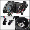 Spyder Auto 5074188 DRL Projector Headlights Fits 11-14 Charger