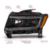 Anzo USA 111568 Projector Headlight Set Fits 11-13 Grand Cherokee (WK2)