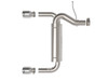 AFE Filters 49-33137-P Vulcan Series Axle-Back Exhaust System Fits 21-23 Bronco