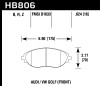 Hawk Performance HB806Z.624 Performance Ceramic Disc Brake Pad Fits 13-17 A6 Q5