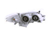 ANZO For 2007-2009 Toyota Camry Projector Headlights w/ Halo Black