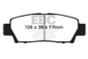 EBC Brakes DP41714R Yellowstuff Street And Track Brake Pads Fits 95-99 Avalon