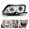 Anzo USA 121212 Projector Headlight Set w/Halo Fits 02-05 325i 325xi 330i 330xi