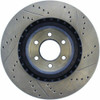 StopTech 127.63036R Sport Cross-Drilled And Slotted Disc Brake Rotor Fits Viper