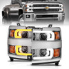 Anzo USA 111366 Projector Headlight Set
