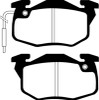 EBC Brakes DP2545 Greenstuff 2000 Series Sport Brake Pads Fits 82-85 Fuego R18i