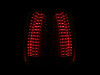 ANZO 2007-2011 Cadillac Escalade LED Taillights Chrome