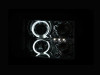 ANZO For 2007-2013 Gmc Sierra 1500 Projector Headlights w/ Halo Chrome