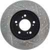 StopTech 127.40026R Sport Cross-Drilled And Slotted Disc Brake Rotor