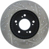 StopTech 127.40026R Sport Cross-Drilled And Slotted Disc Brake Rotor