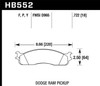 Hawk Performance HB552P.722 SuperDuty Disc Brake Pad