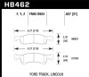 Hawk Performance HB462Y.827 LTS Disc Brake Pad Fits 03-06 Expedition Navigator