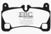 EBC Brakes DP41836R Yellowstuff Street And Track Brake Pads Fits Cayenne Touareg